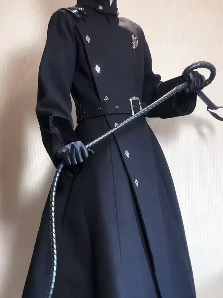 Trench Coat Formal - Nowy płaszcz wełniany zimowy w stylu