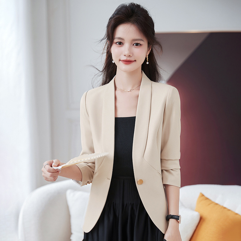 Women Formal Wear With Black Blazer - 2025 Nowa moda damska Formalna marynarka