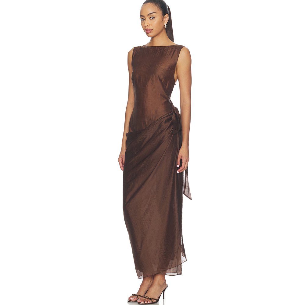 Women'S Formal Wear For Wedding Guest - Sukienki wieczorowe z odkrytymi ramionami, bez