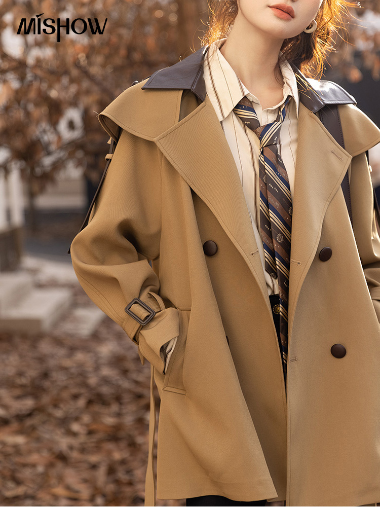 Trench Coat Formal - MISHOW trencze dla kobiet jesień koreański