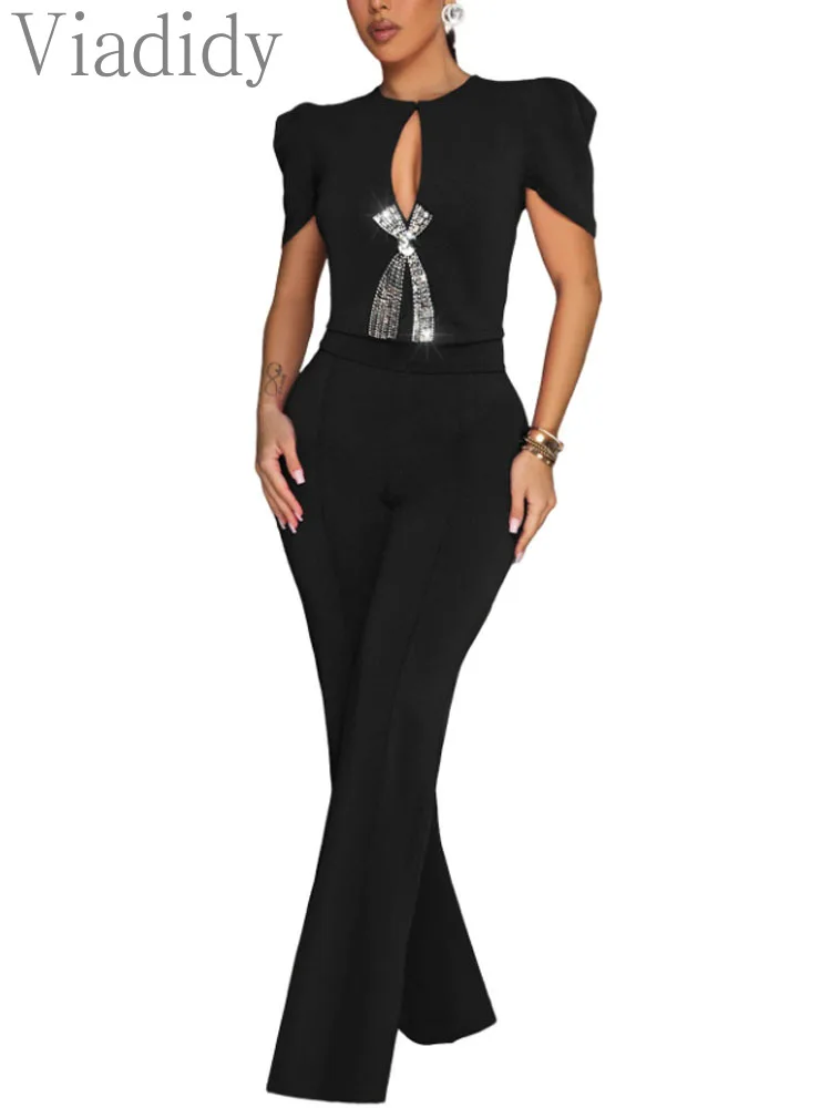 Damskie wieczorowe stroje form – Women'S Formal Jumpsuit Evening Wear recenzja i cena