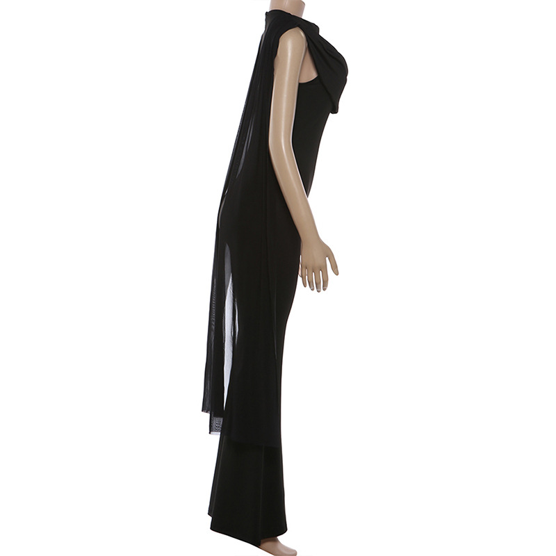 Czarny kombinezon damski, seks – Women'S Formal Jumpsuit Evening Wear recenzja i cena