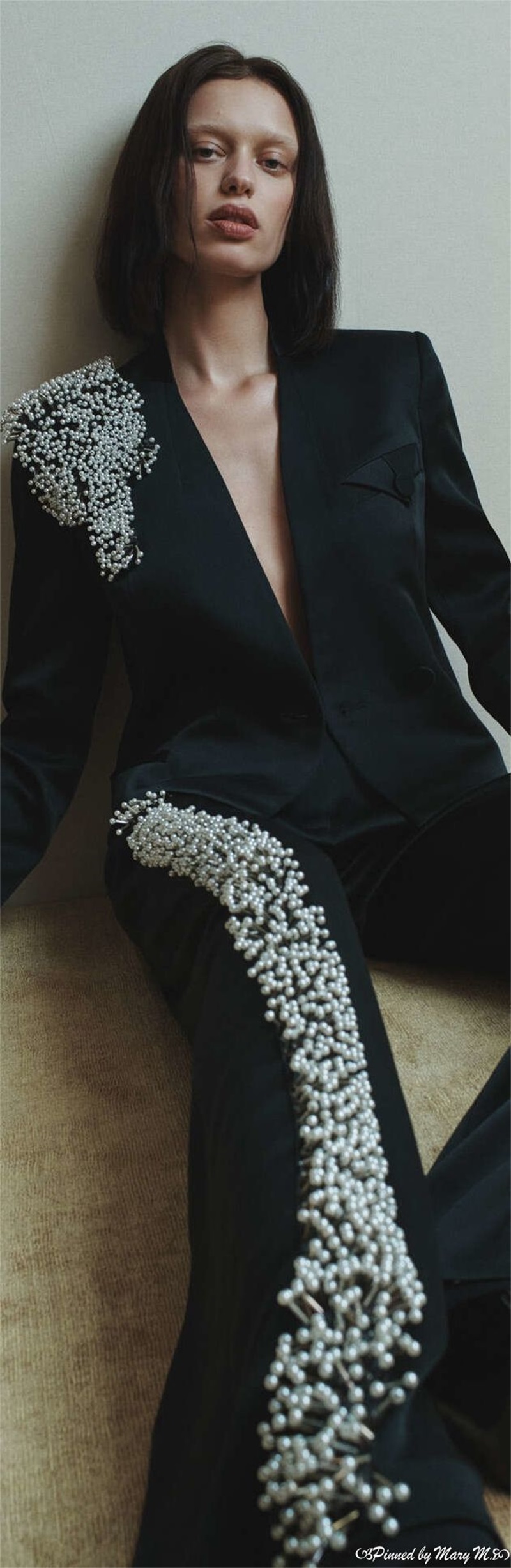 Czarne damskie garnitury biuro – Women Formal Wear With Black Blazer recenzja i cena