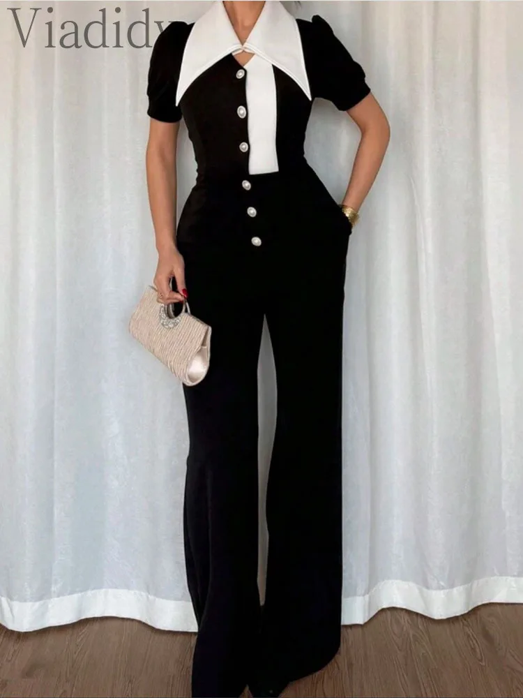 Elegancki damski kombinezon z  – Women'S Formal Jumpsuit Evening Wear recenzja i cena