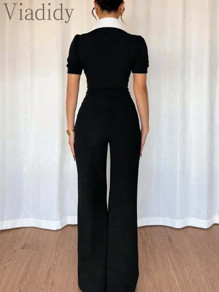 Elegancki damski kombinezon z  – Women'S Formal Jumpsuit Evening Wear recenzja i cena