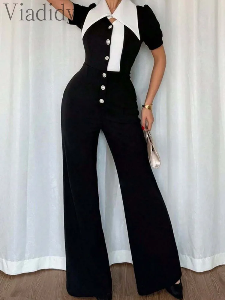 Elegancki damski kombinezon z  – Women'S Formal Jumpsuit Evening Wear recenzja i cena
