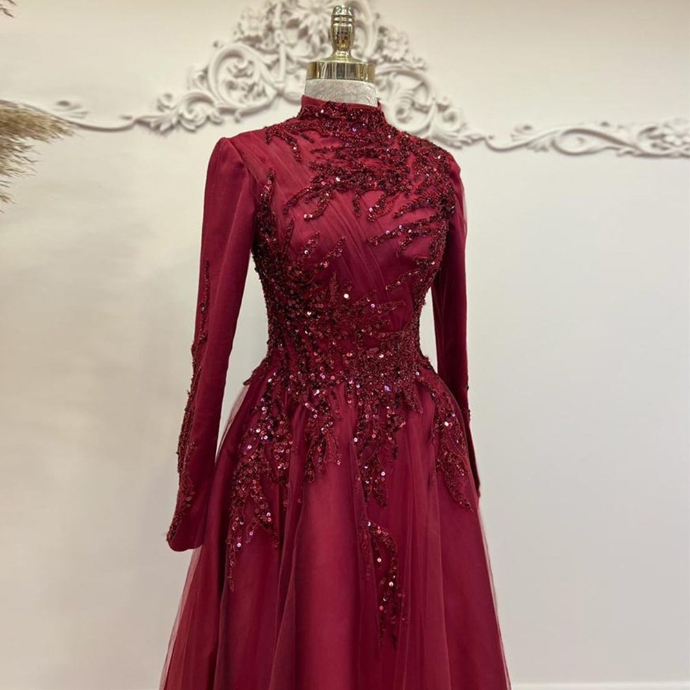 Koraliki do kostek A Line Prom – Women Formal Wear Dubai recenzja i cena