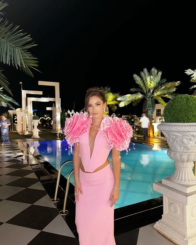 Różowe dwuczęściowe suknie bal – Women Formal Wear Online recenzja i cena