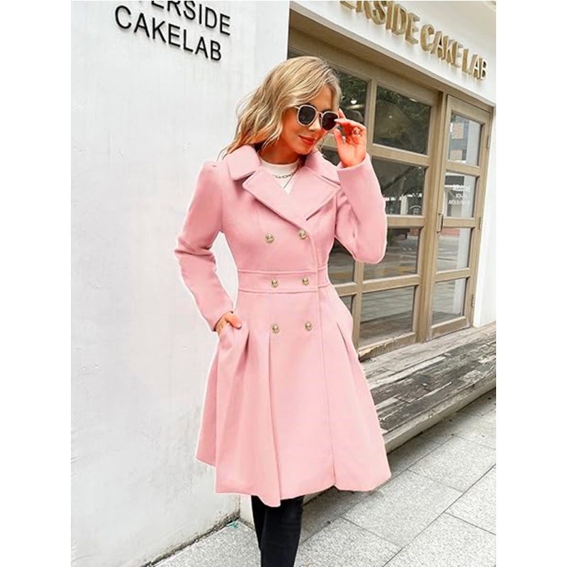 Zimowy wełniany damski trencz  – Trench Coat Formal recenzja i cena