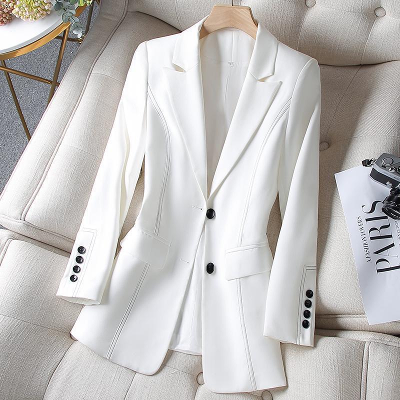 Nowa Modna Damska Elegancka Ma – Women Formal Wear With Black Blazer recenzja i cena