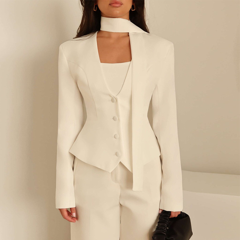 Jesienny damski komplet: krótk – Women'S Formal Wear For Wedding Guest recenzja i cena