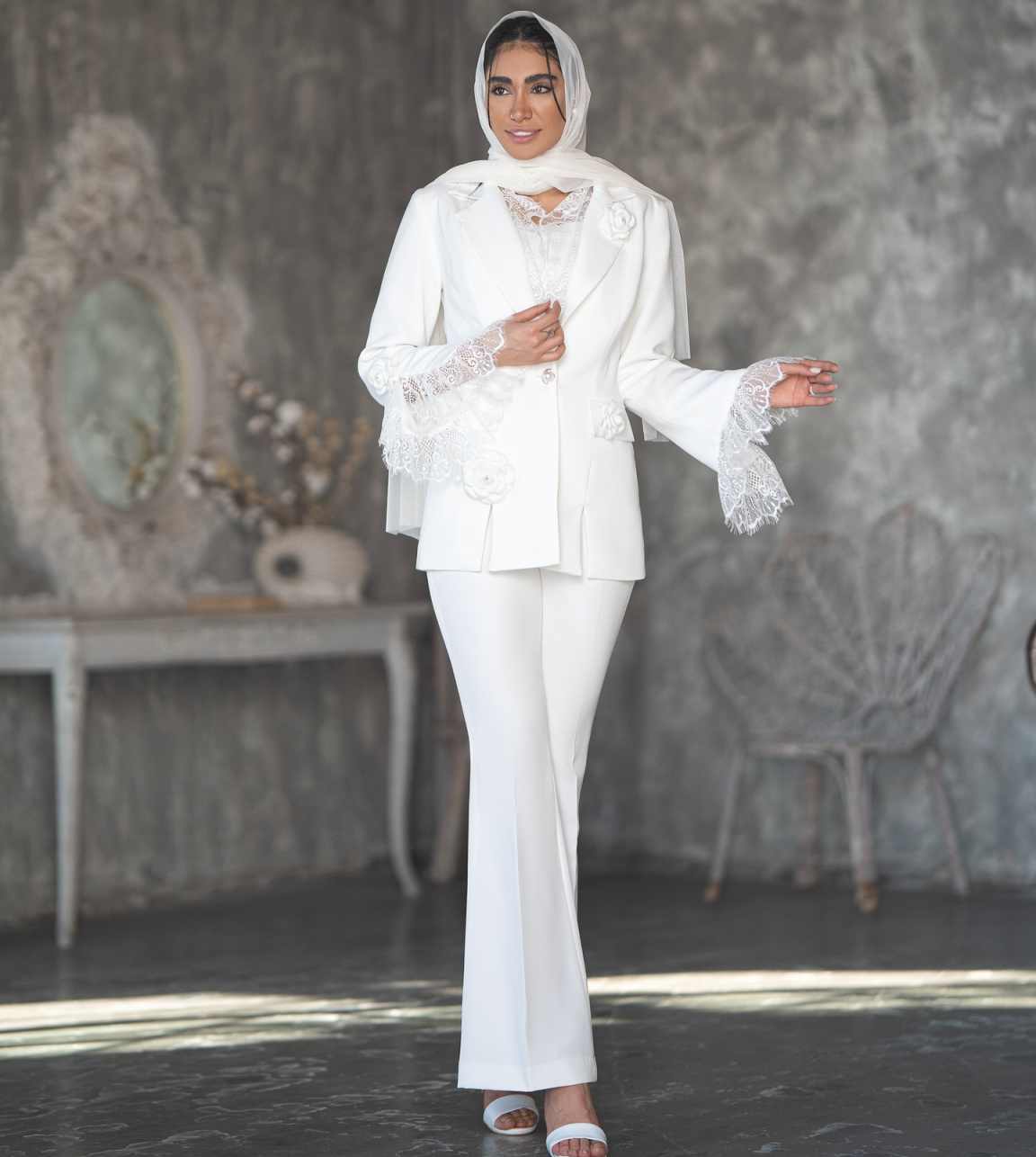 Elegancki damski komplet garni – Women'S Formal Wear For Wedding Guest recenzja i cena