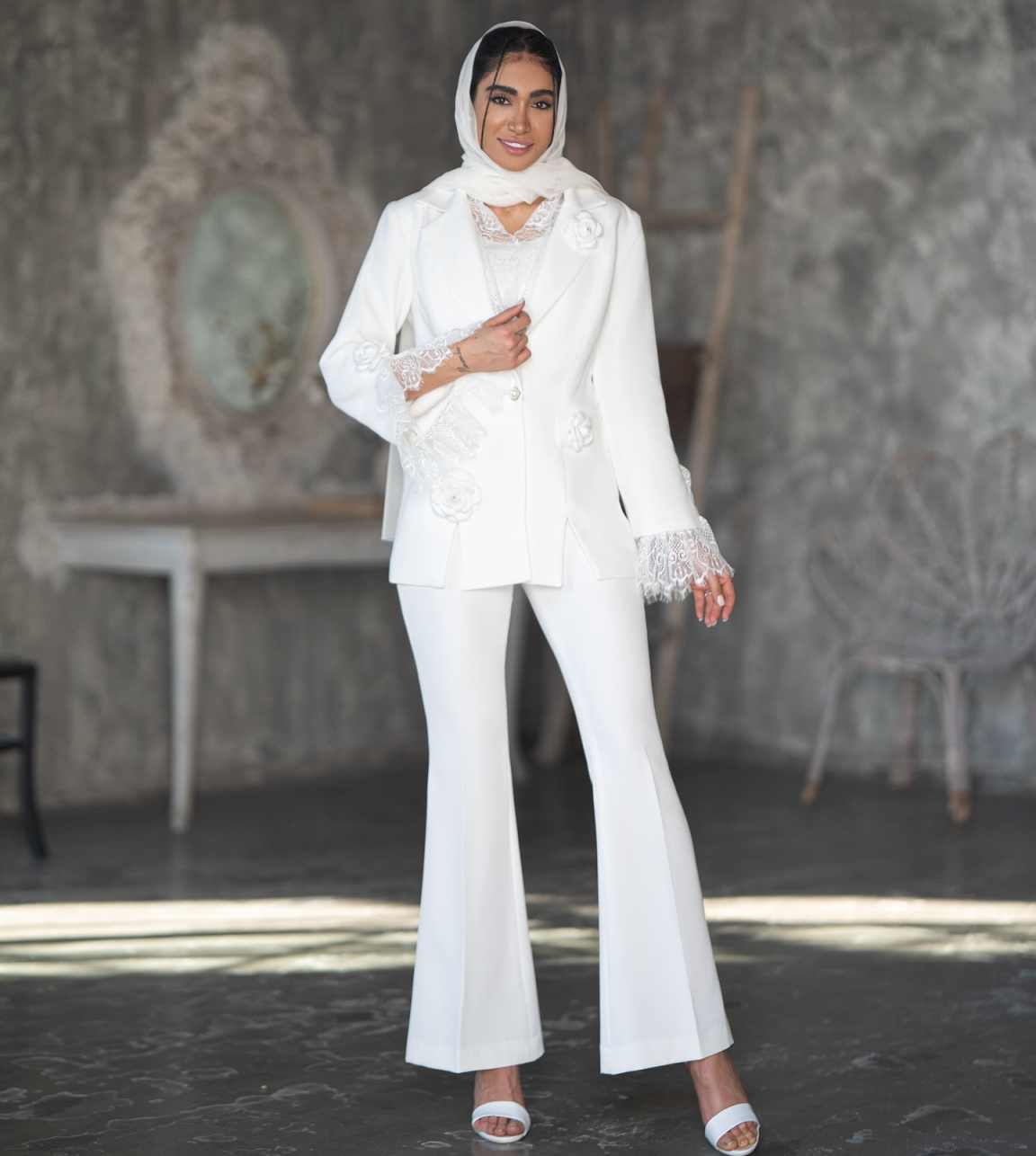 Elegancki damski komplet garni – Women'S Formal Wear For Wedding Guest recenzja i cena