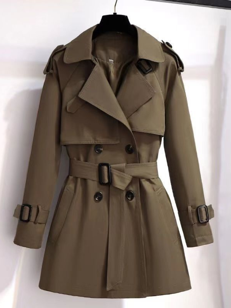 Wiosna jesień trencz kobiety 2 – Trench Coat Formal recenzja i cena