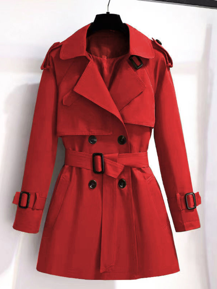 Wiosna jesień trencz kobiety 2 – Trench Coat Formal recenzja i cena