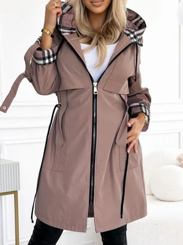 Damski płaszcz trencz na jesie – Trench Coat Formal recenzja i cena