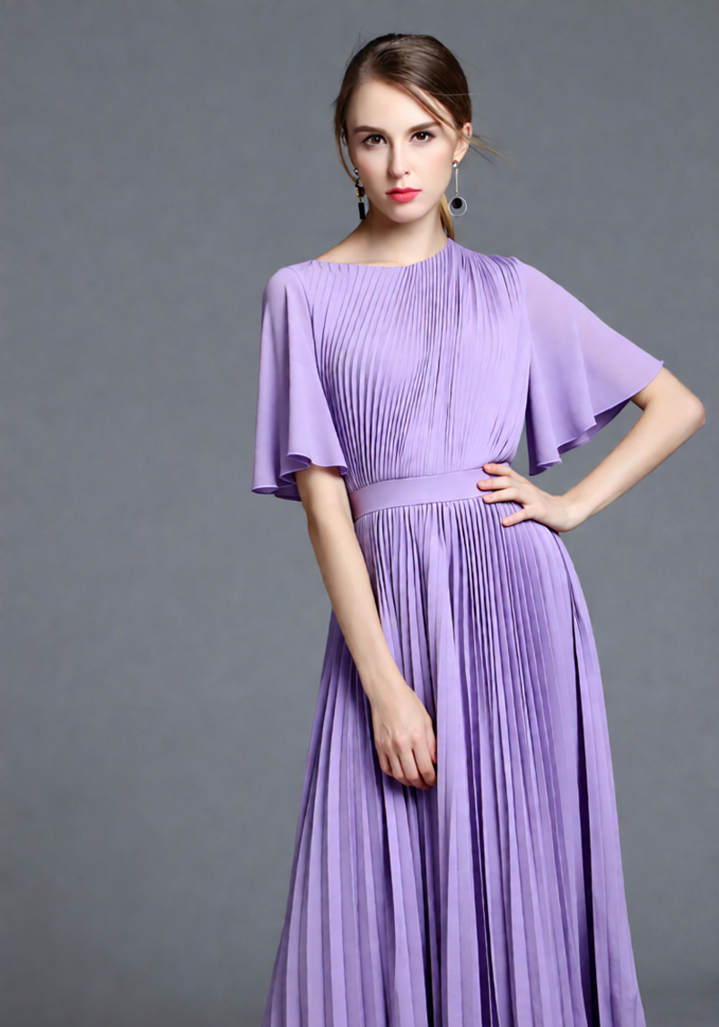 Damska sukienka midi w kolorze – Women'S Formal Wear For Wedding Guest recenzja i cena