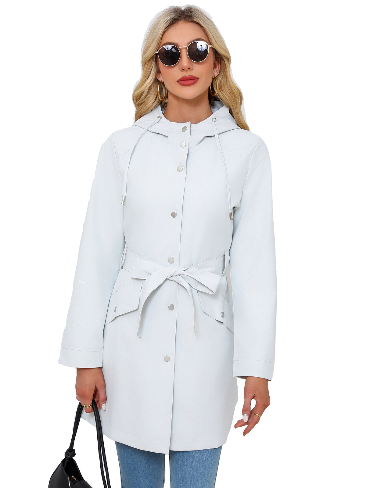 Wiosna jesień nowa wodoodporna – Trench Coat Formal recenzja i cena