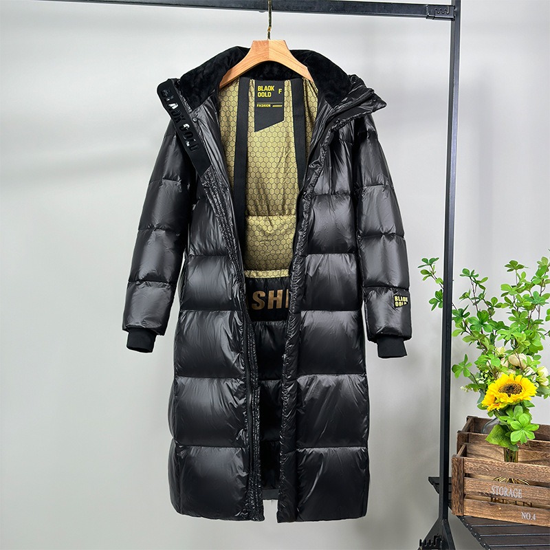 Zimowa czarna kurtka puchowa z – Trench Coat Formal recenzja i cena