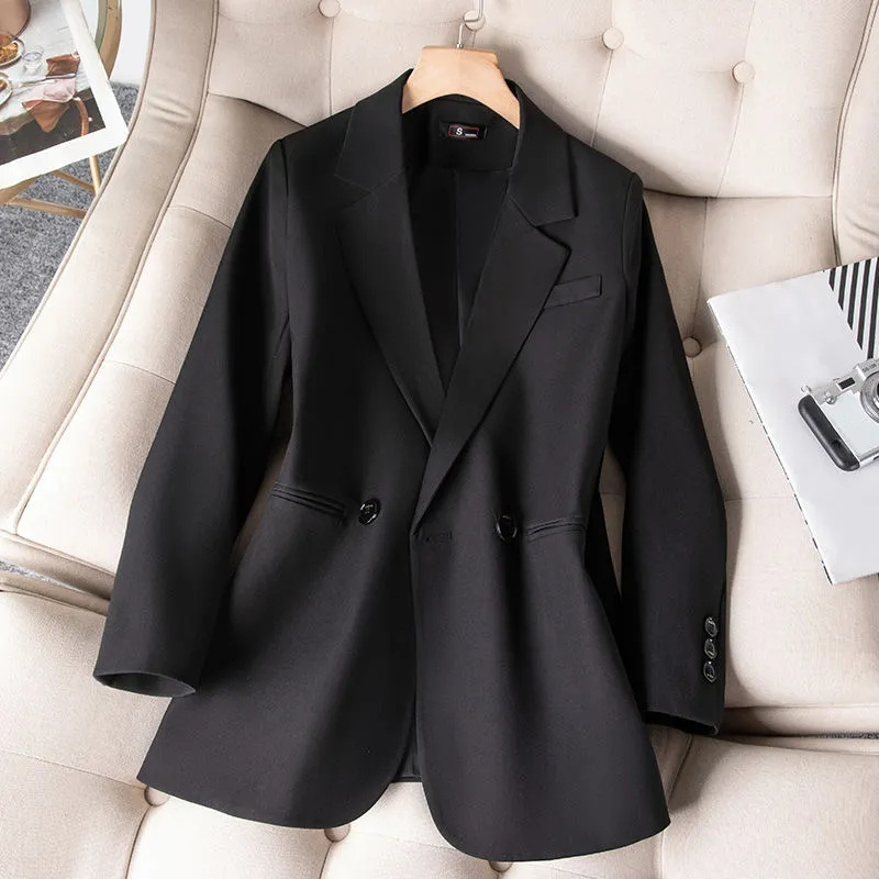 Damskie formalne marynarki 202 – Women Formal Wear With Black Blazer recenzja i cena