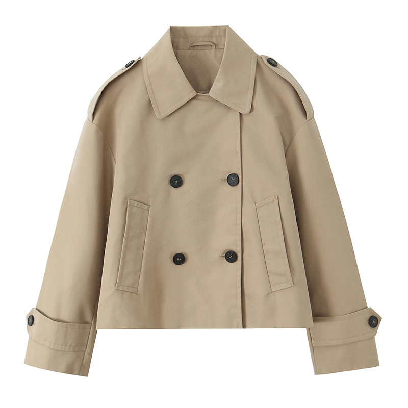 Willshela Damska Moda Khaki Dw – Trench Coat Formal recenzja i cena