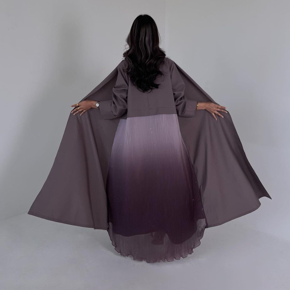 Muzułmańska damska plisowana a – Women Formal Wear Dubai recenzja i cena